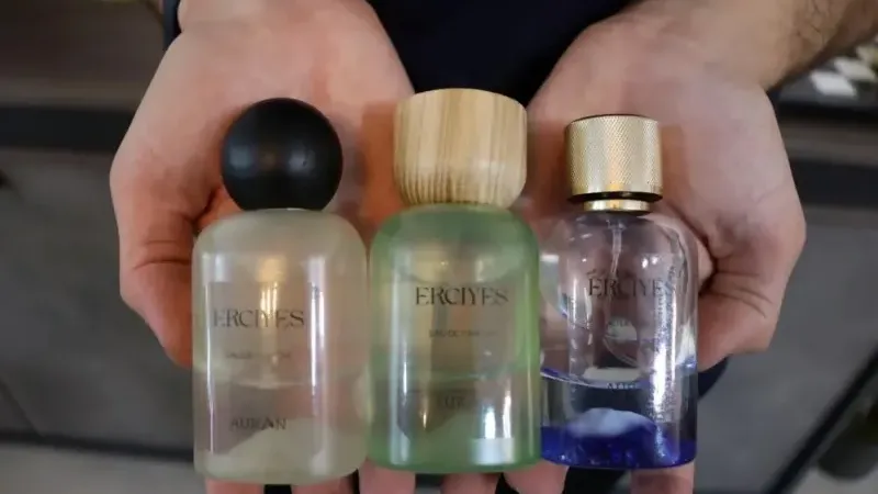 ERCİYESİN KOKUSU PARFÜM OLDU. 