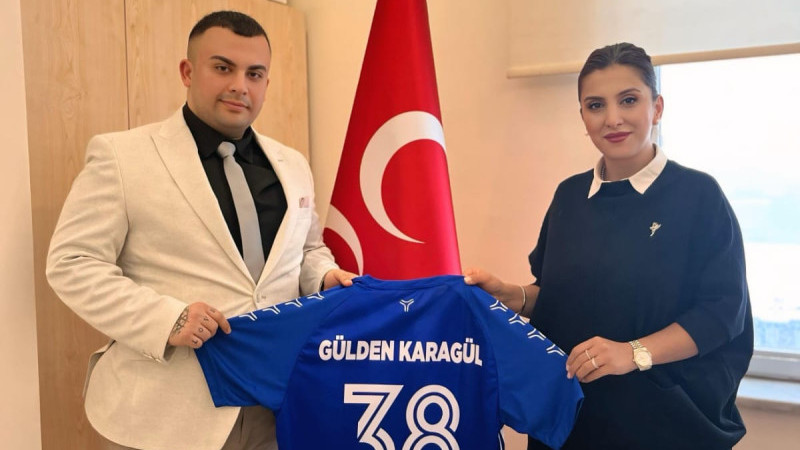 BAŞKAN ULU'DAN MHP'YE SÜPRİZ ZİYARET