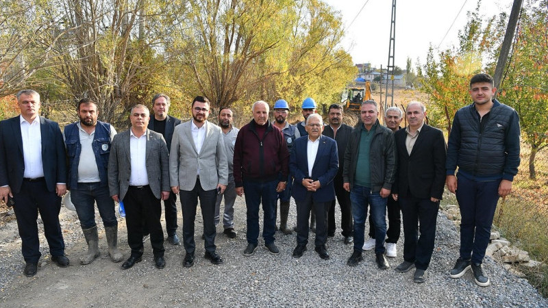 BAŞKAN BÜYÜKKILIÇ’TAN SARIZ’A 45 MİLYON TL’LİK DEĞER KATAN “HİZMET” DOKUNUŞU