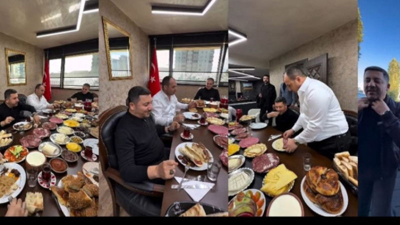 LÜX KAHVALTIYA İŞADAMI ÇAĞLIKÖSE'DEN AÇIKLAMA