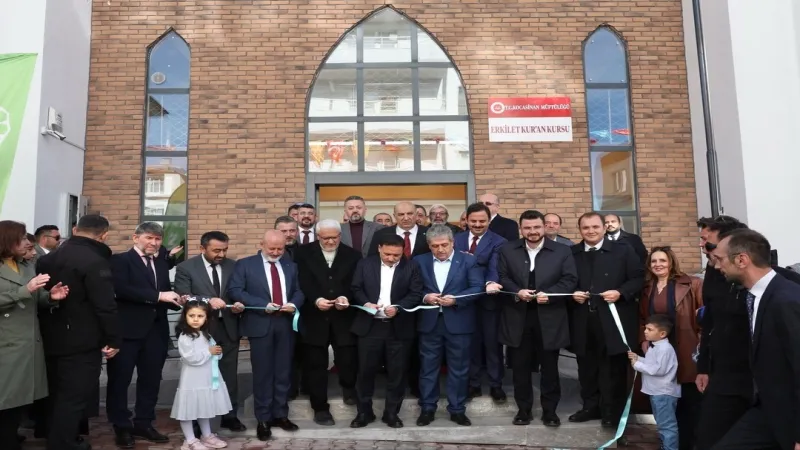 Kayseri Kocasinan'ın Erkilet Kur'an kursu açıldı