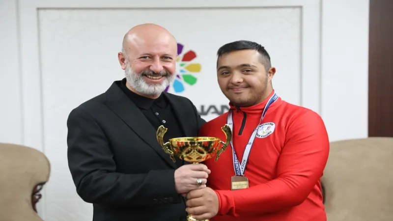 Kayseri Kocasinanlı Samet Balcı Türkiye şampiyonu